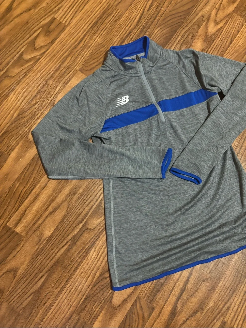 New Balance Dry * Womans Athletic Fit 1/4 Zip Training Shirt Long Sleeve * M
